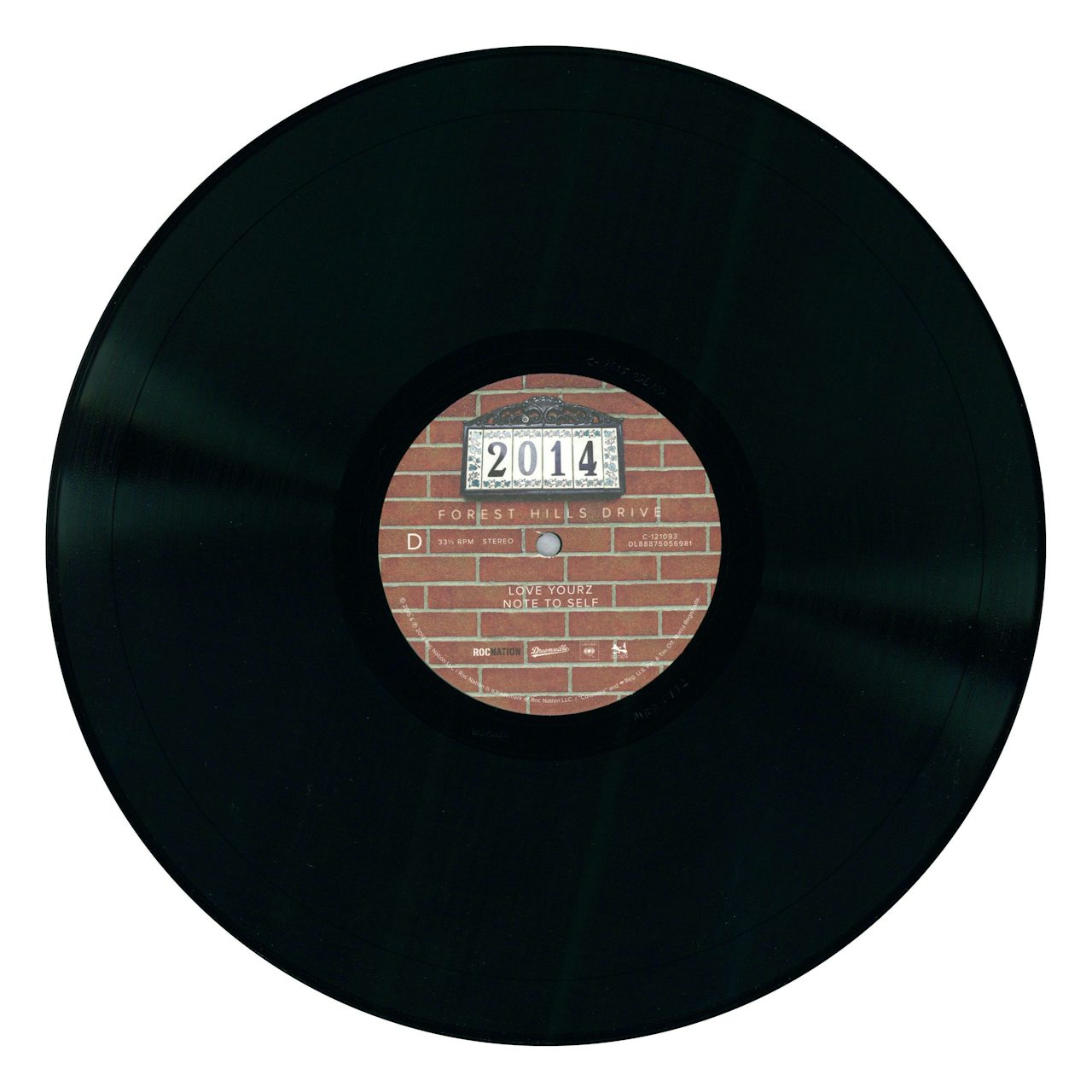 J. Cole 2014 FOREST HILLS DRIVE Vinyl Record